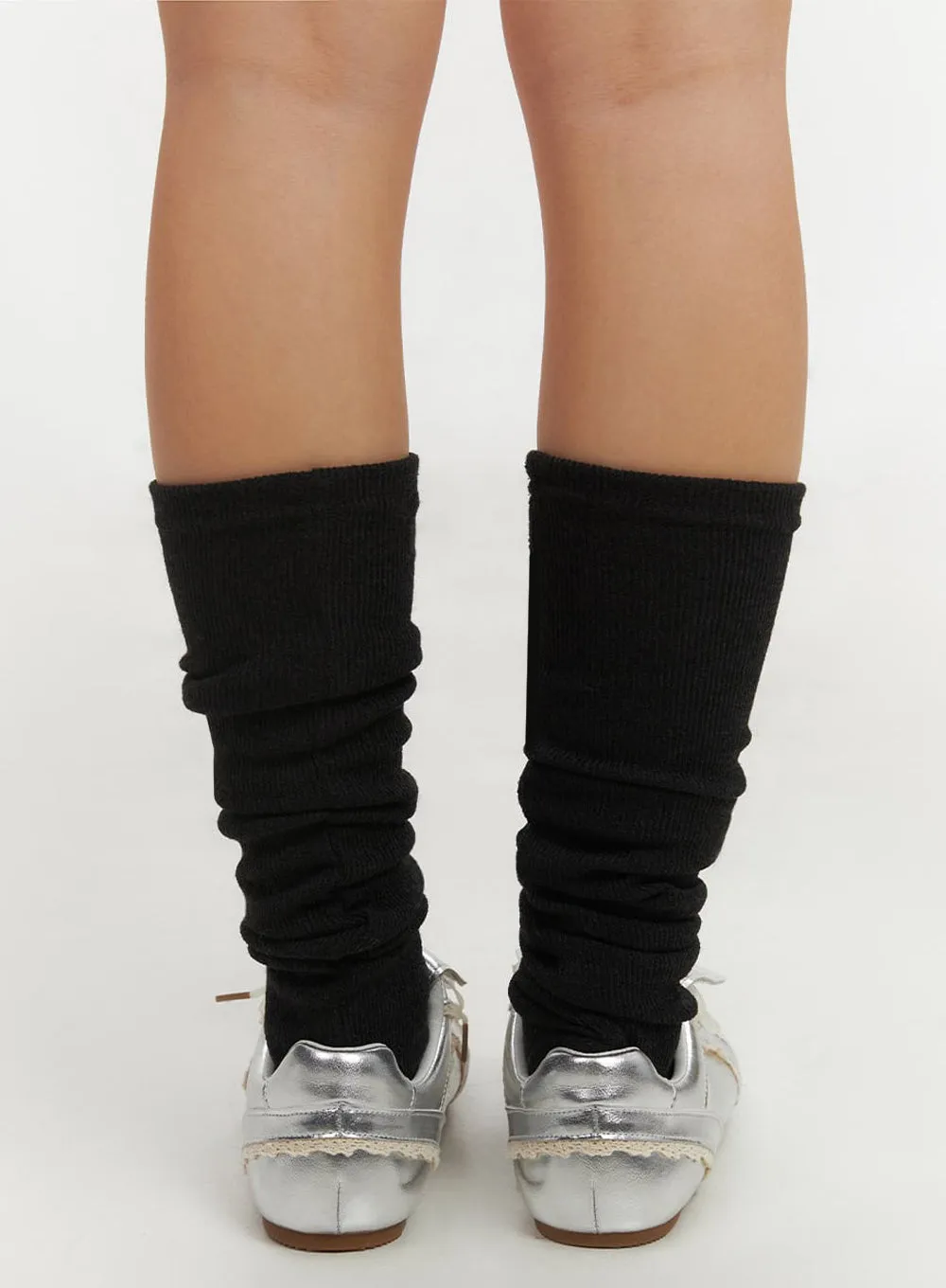 Lace-Up Metallic Sneakers IF510