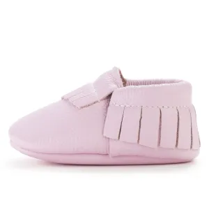Lavender Baby Moccasins