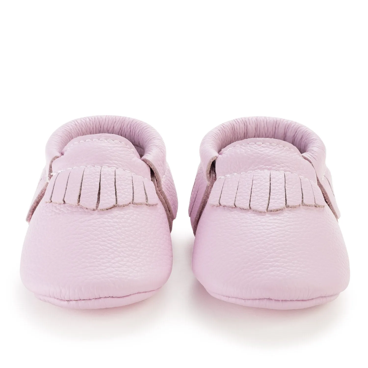 Lavender Baby Moccasins