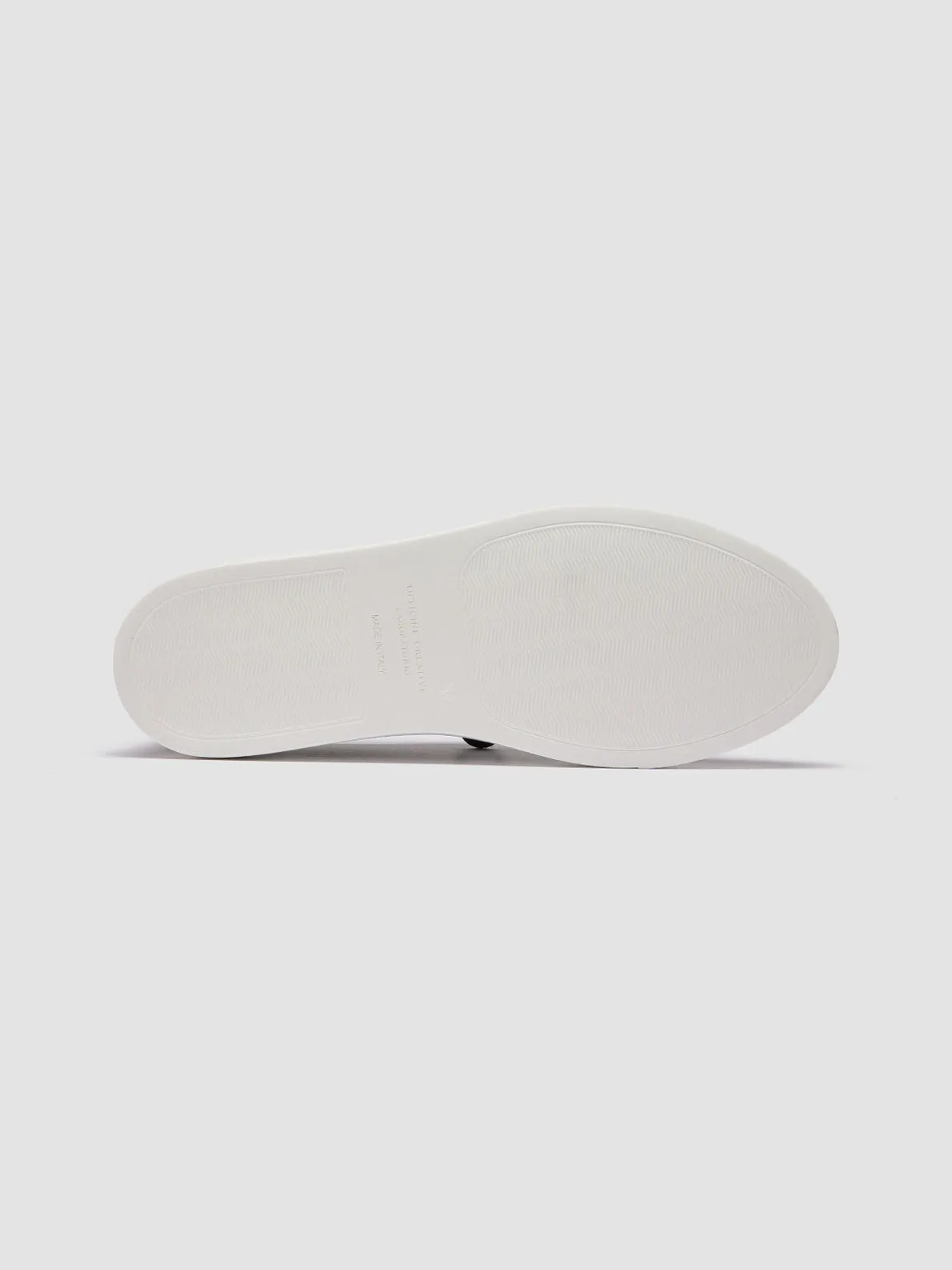 LEGGERA 001 - White Leather Low Top Sneakers