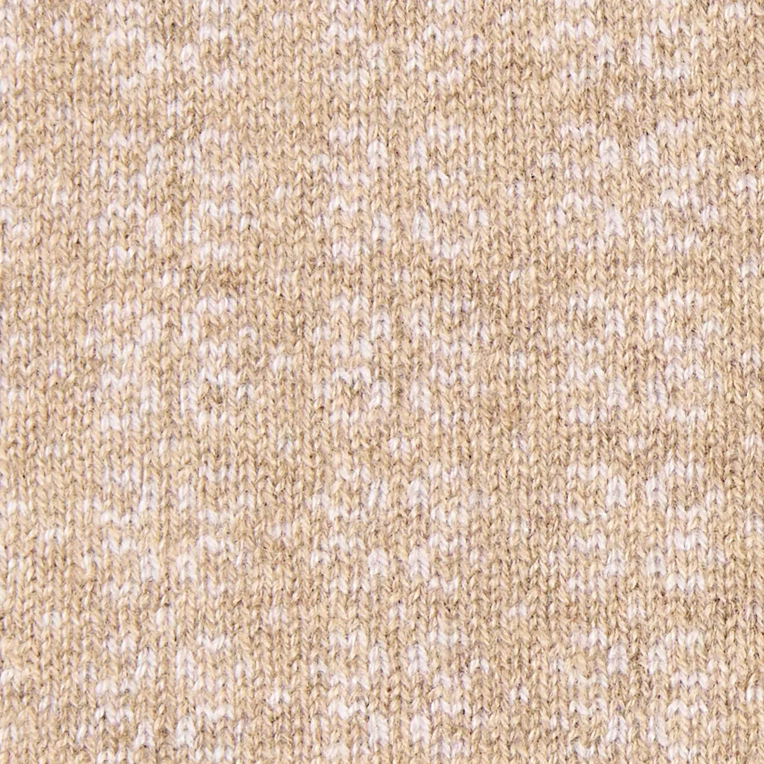 LIGHT BROWN AND BEIGE NECK WARMER WITH MICRO PATTERN