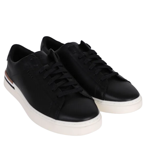 Mens BOSS Black Clint Tenn Trainers