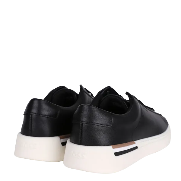 Mens BOSS Black Clint Tenn Trainers