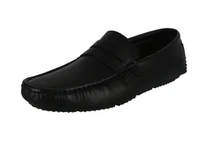 MEN'S SHOES BLACK PU MOCCASINS DS56-M