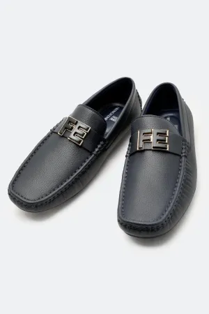 Navy Casual Mocassins Shoes