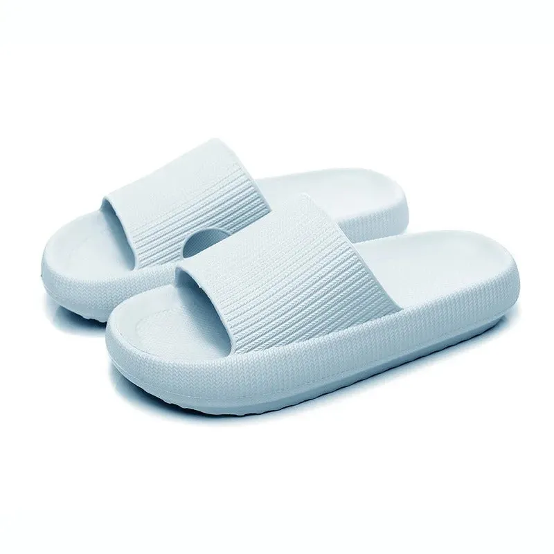 Non-slip Thick and Comfy Sole Indoor Platform Slippers