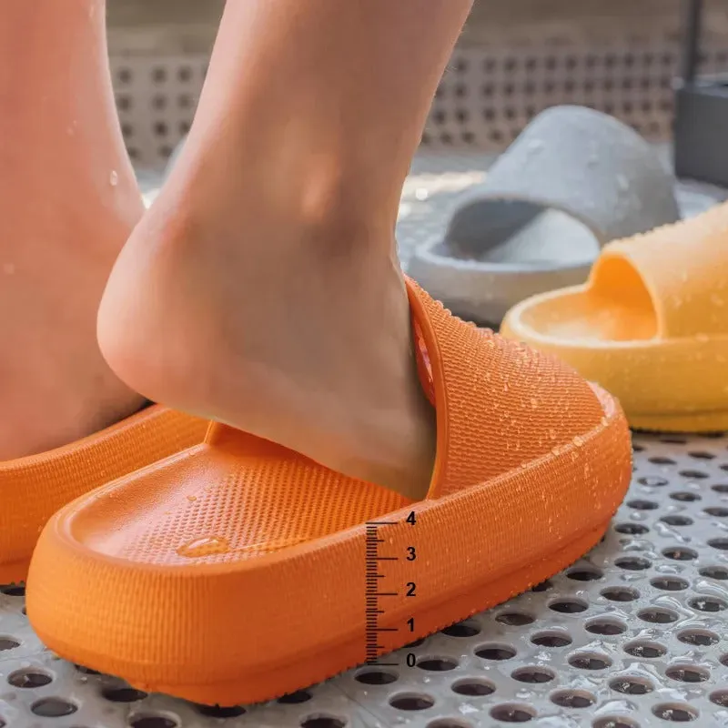 Non-slip Thick and Comfy Sole Indoor Platform Slippers