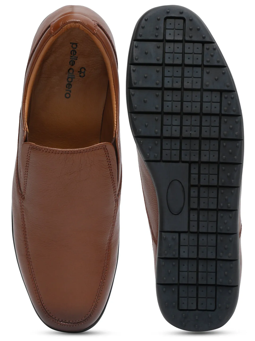 Pelle Albero Brown Moccasins for Men