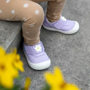 Purple Daisy Mini-Flyer Toddler Sneakers