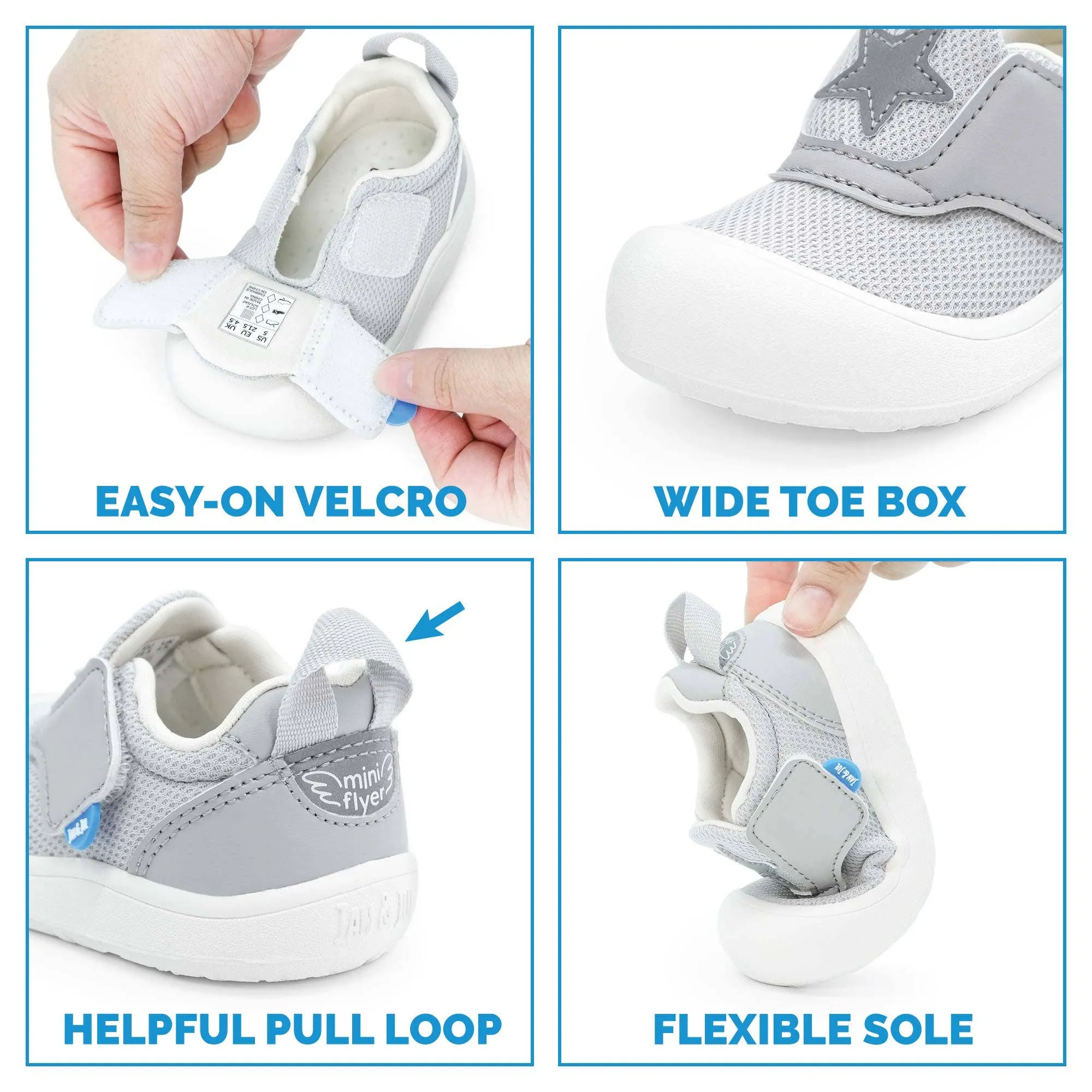 Purple Daisy Mini-Flyer Toddler Sneakers