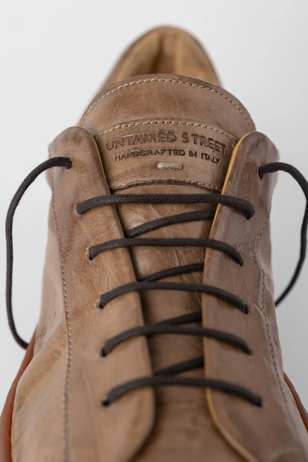 PUTNEY sand-dust latex sneakers.