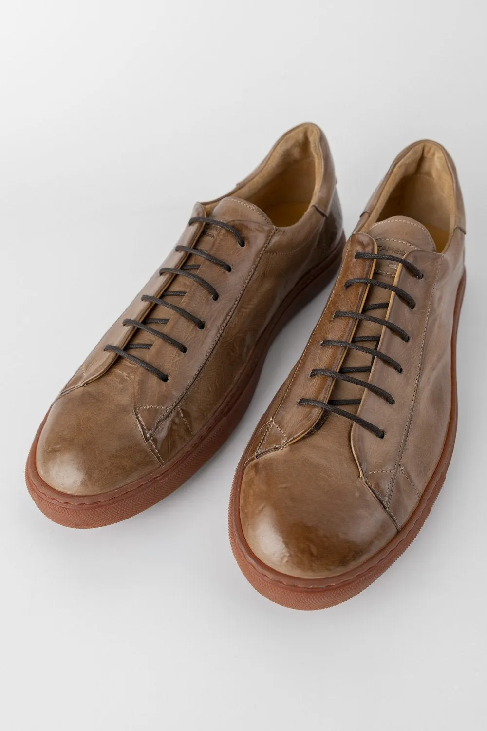 PUTNEY sand-dust latex sneakers.