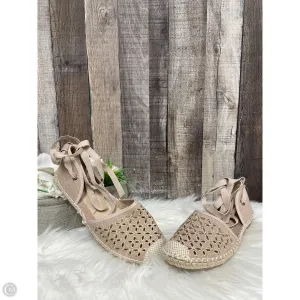 Sandals Flats By Cmf In Taupe, Size: 8