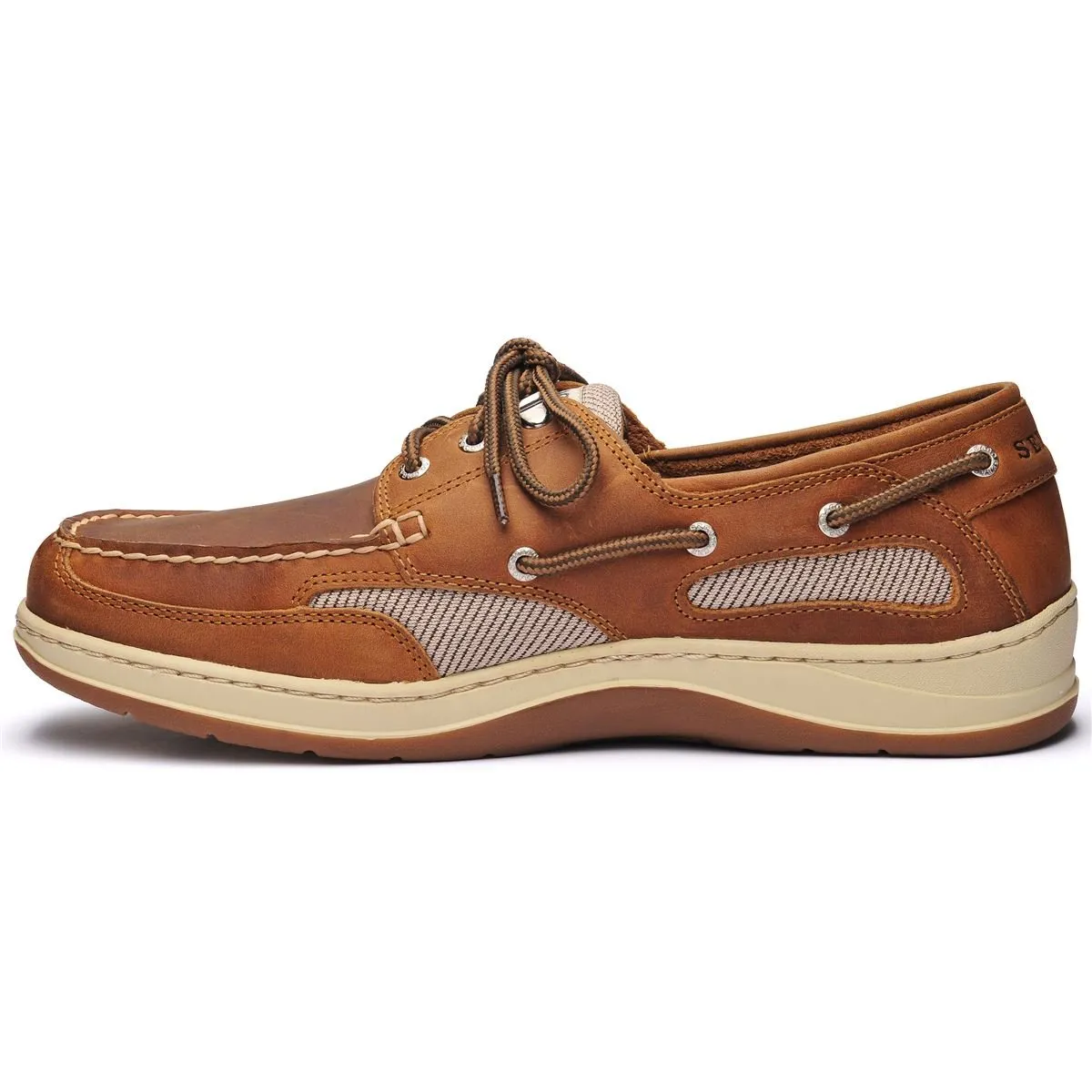 Sebago Men's Clovehitch II FGL Waxed Leather Boat Shoe