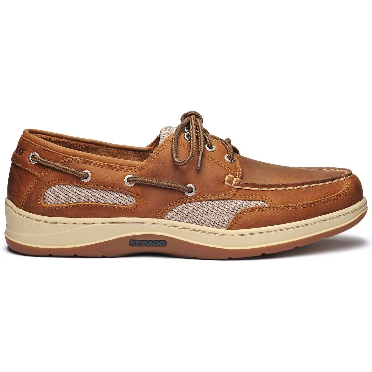 Sebago Men's Clovehitch II FGL Waxed Leather Boat Shoe