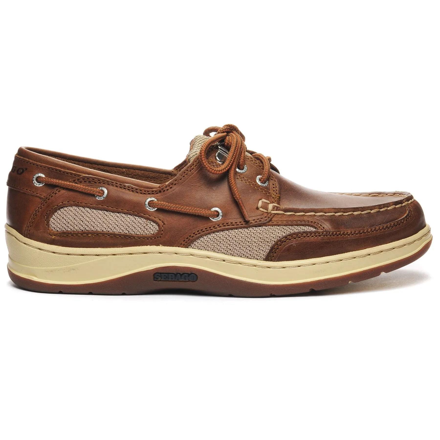 Sebago Men's Clovehitch II FGL Waxed Leather Boat Shoe