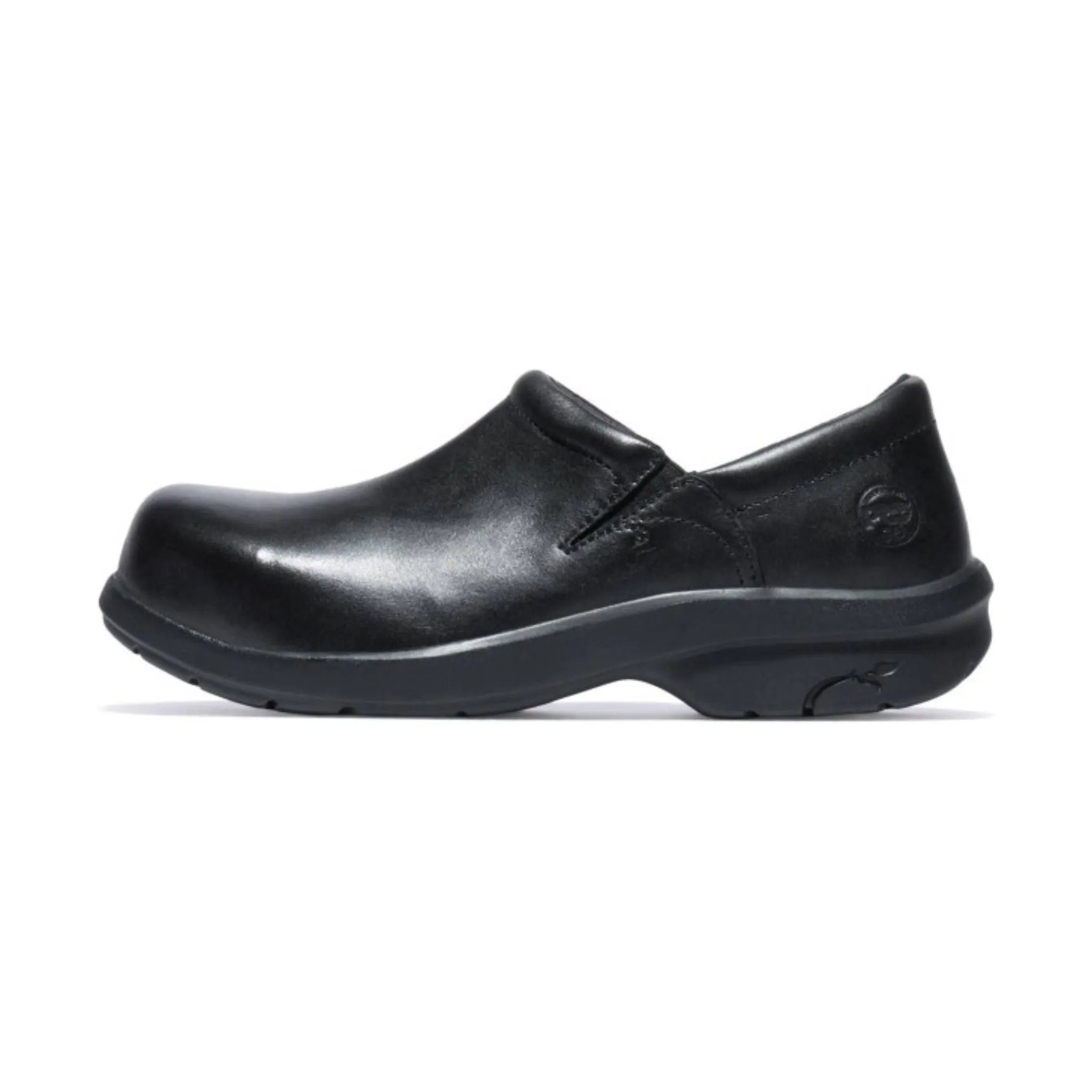 Timberland Pro Women's Newbury ESD Slip On Alloy Toe Work Shoes - Black
