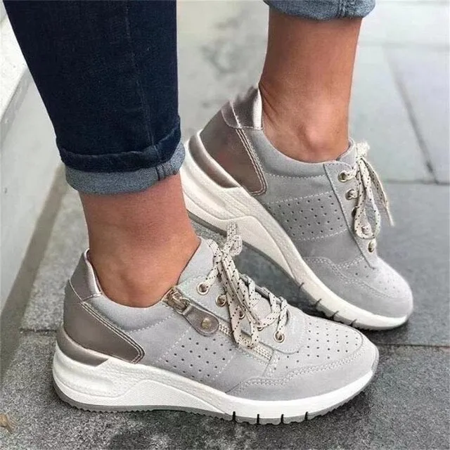 TINA - Chaussures de sport en daim