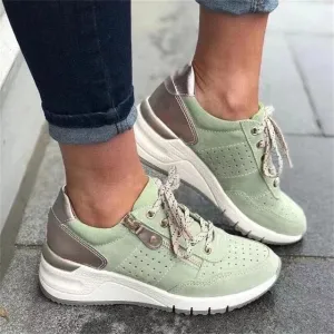 TINA - Chaussures de sport en daim