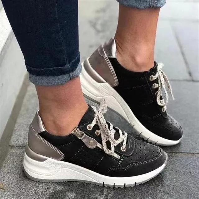 TINA - Chaussures de sport en daim