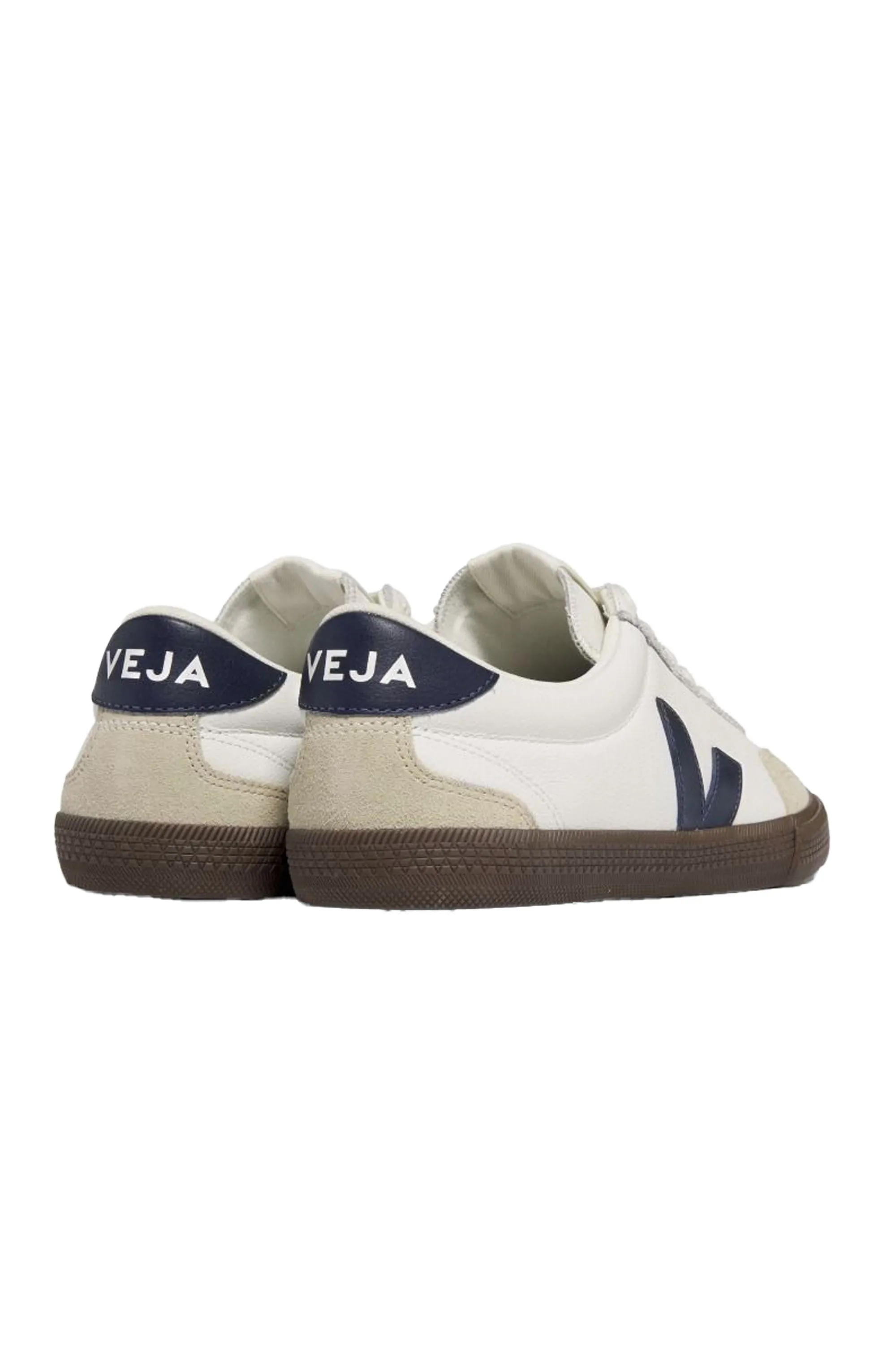 Veja Volley Leather Trainer White/Nautico/Bark