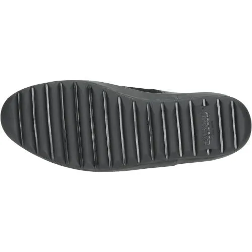 Wojas Black Leather Sneakers COMFORT | 9046-71
