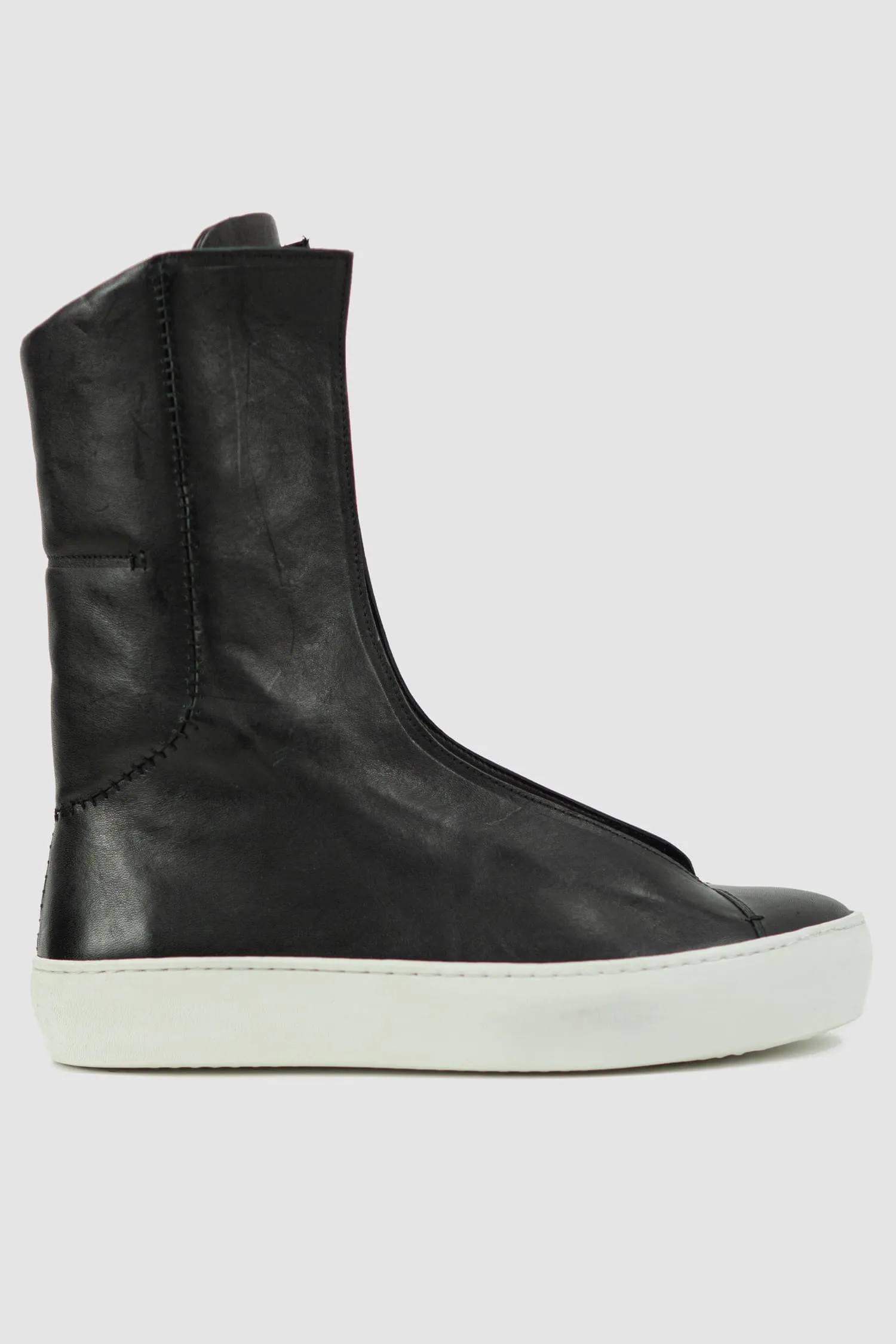 Wolt High Top Sneaker Black/White