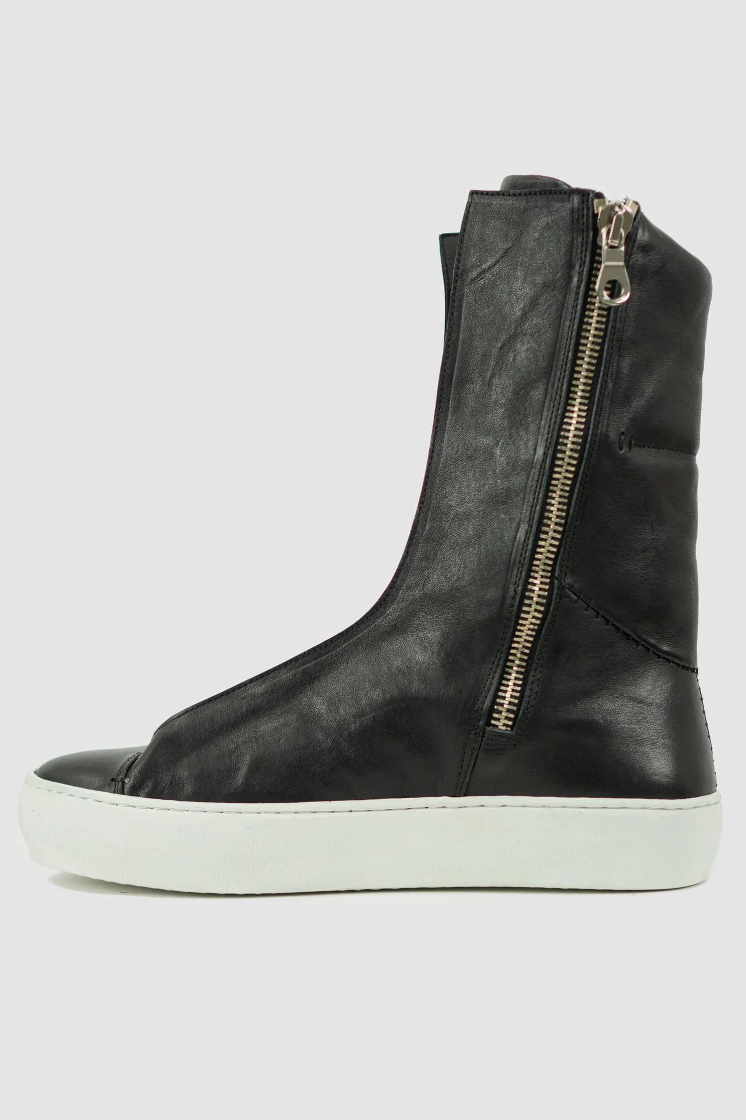 Wolt High Top Sneaker Black/White