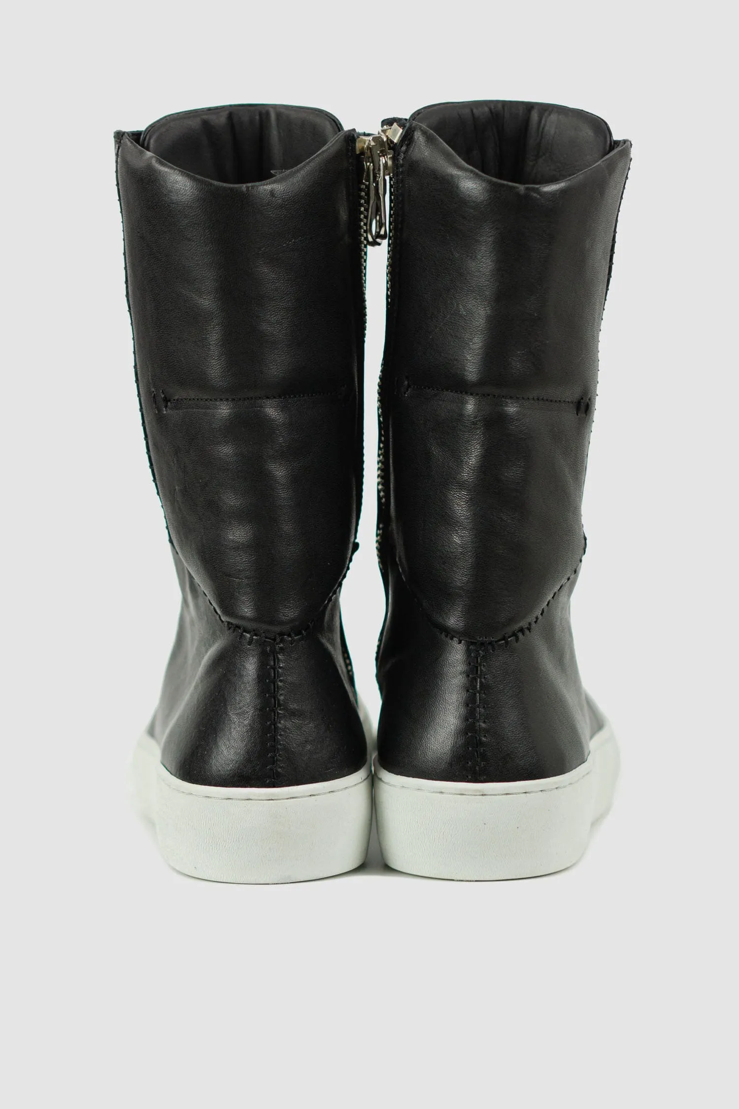Wolt High Top Sneaker Black/White