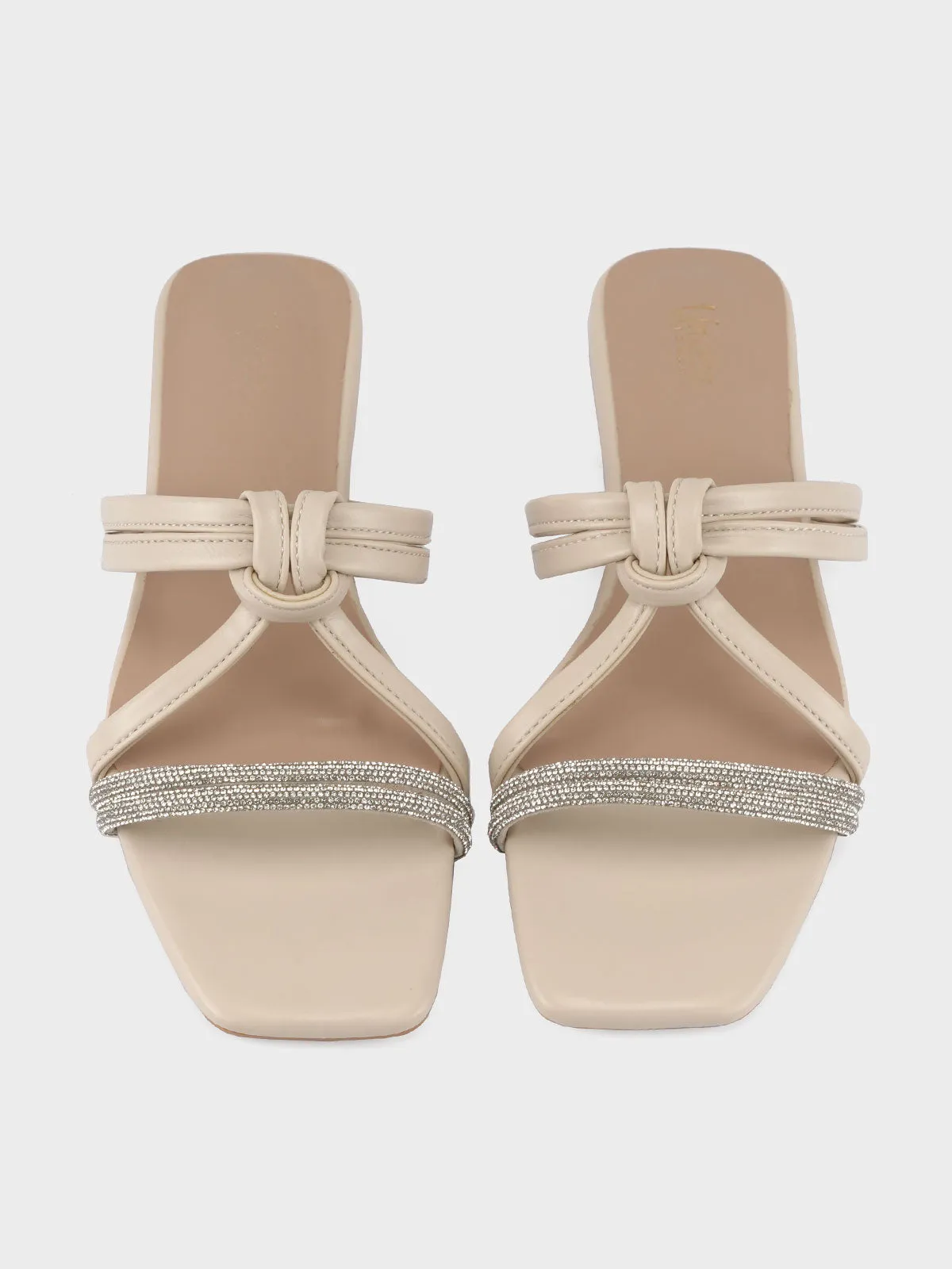 Women "GARLOW" Comfy Diamante Slippers