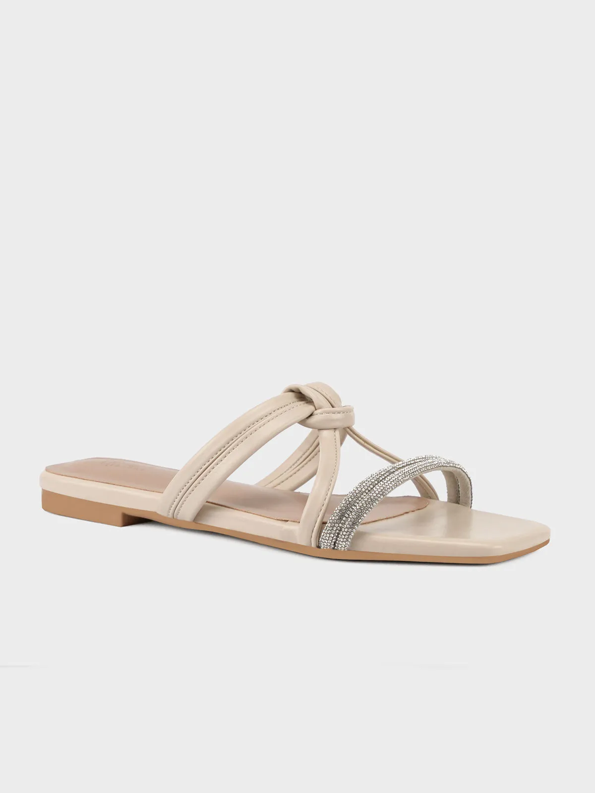 Women "GARLOW" Comfy Diamante Slippers