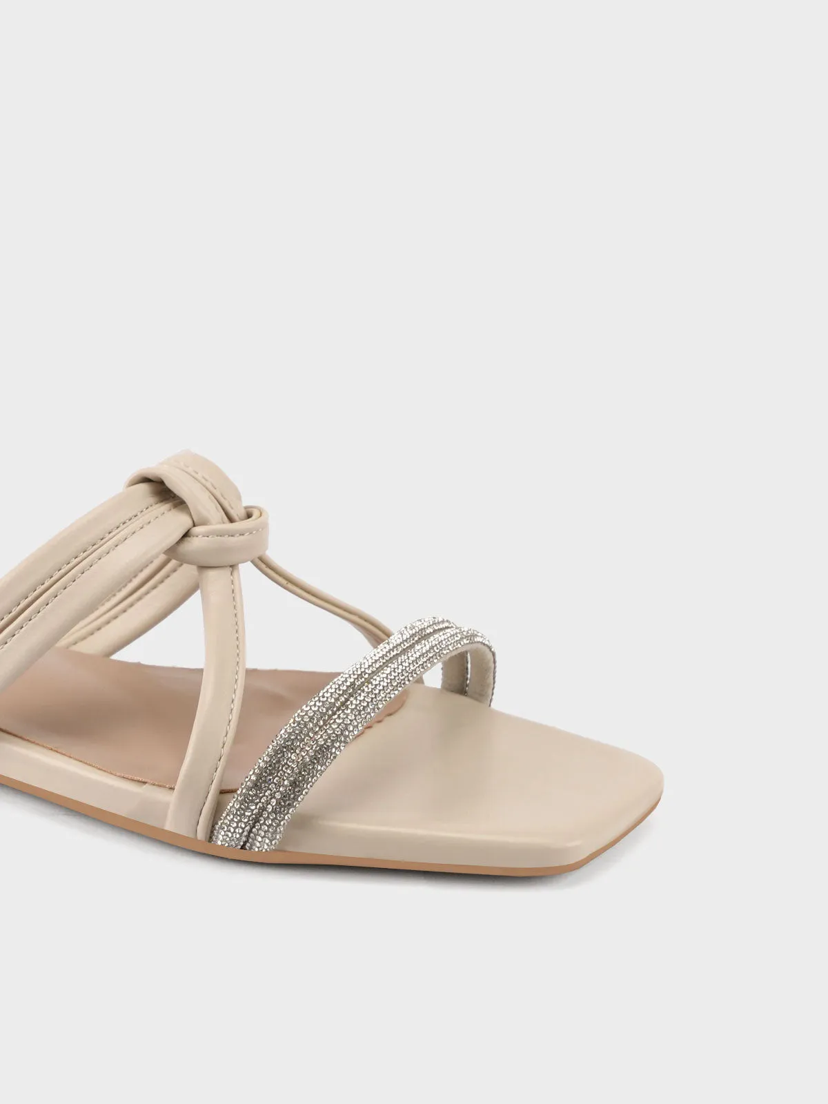 Women "GARLOW" Comfy Diamante Slippers