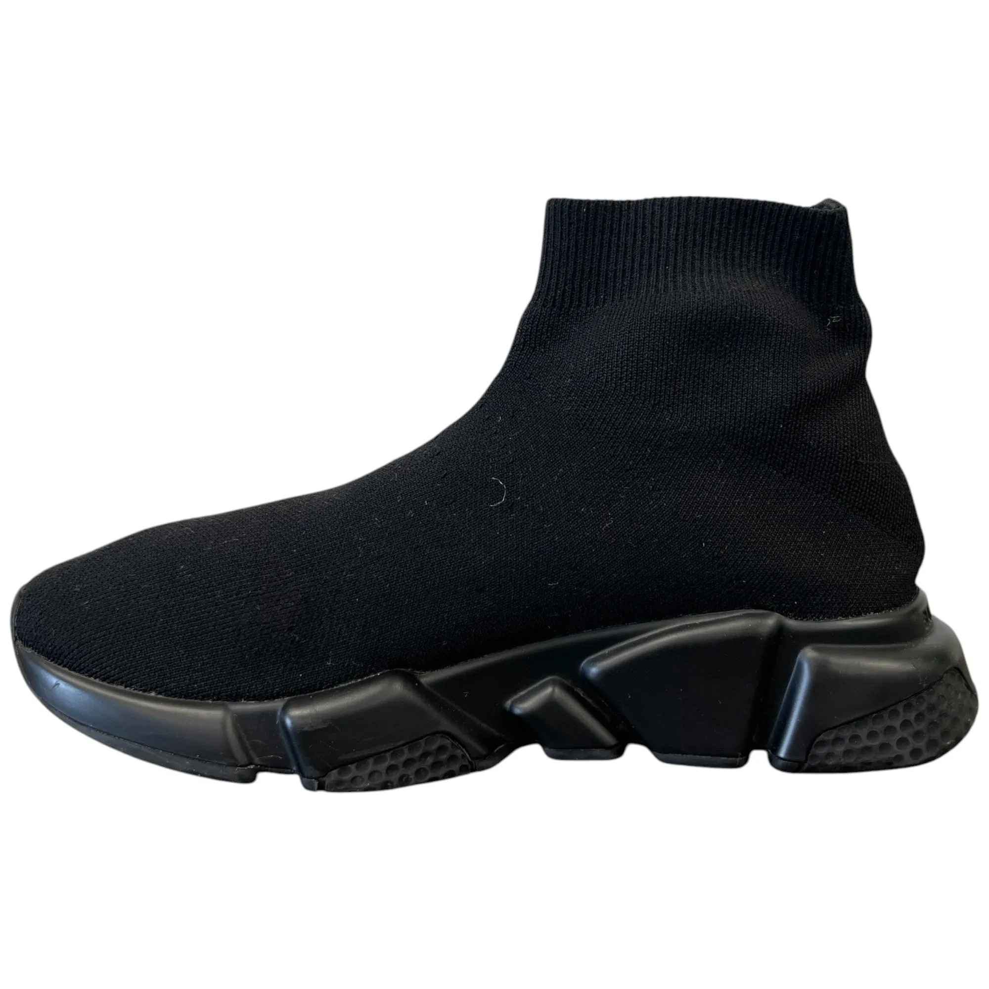 Women's Speed Socks Graffiti High Trainers Black Size EU 38 / UK 5