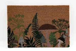 Woodland Mushroom Coir Doormat - 60x40cm